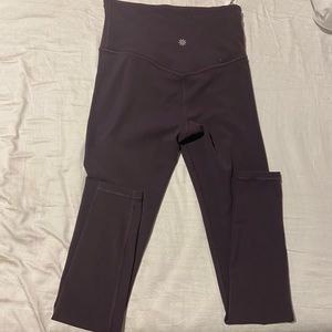 Althleta ultra high rise elation legging  in purple